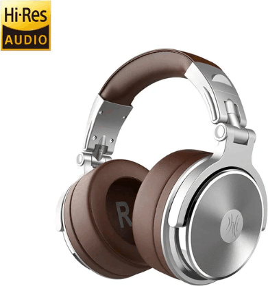 OneOdio Pro 30 Vezetékes Fejhallgató Headset - Barna / Ezüst