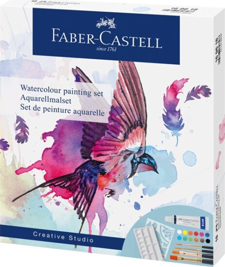Faber-Castell Creative Studio akvarell festőkészlet (18 db / csomag)