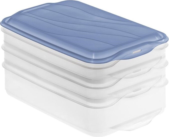 Rotho Rondo Horizon Ételtároló és rendszerező doboz 2 x 0.75L + 1 x 1.35L (3 db)
