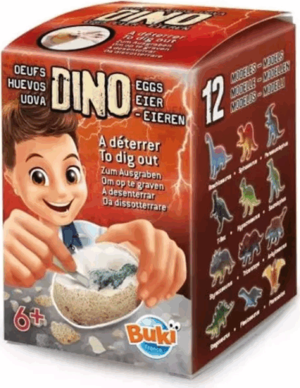 BUKI Meglepetés dinó tojásban - Többféle