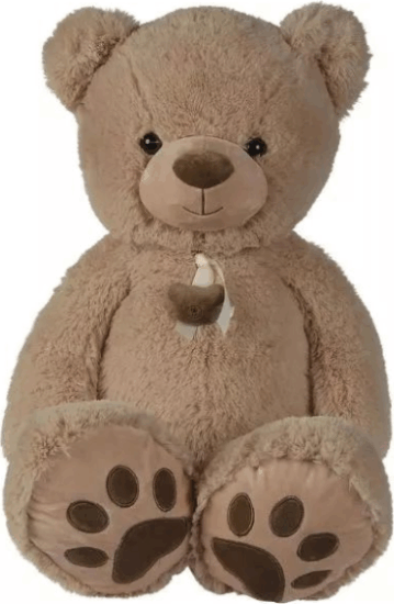 Nicotoy Bézs maci plüssfigura 100 cm