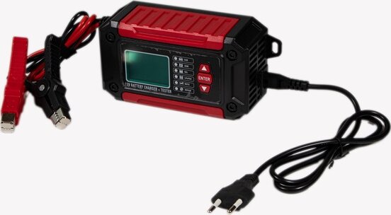 Iris Tools ITBC-2000 Akkumulátor töltő és teszter 12V 6A