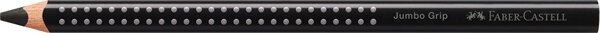 Faber-Castell Jumbo Grip háromszögletű Színes ceruza - Fekete (1 db / csomag)