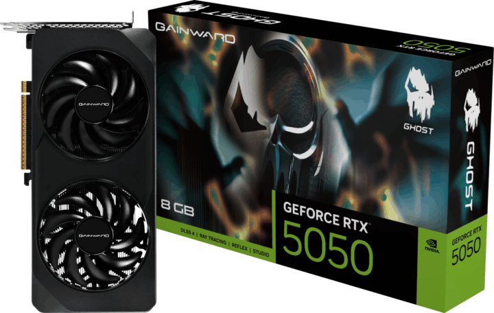 Gainward GeForce RTX 5050 8GB GDDR6 Ghost Videókártya