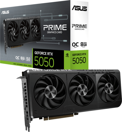 Asus GeForce RTX 5050 8GB GDDR6 Prime OC Videókártya