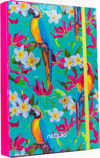 Nebulo A4 Hullámkarton füzetbox - Mintás