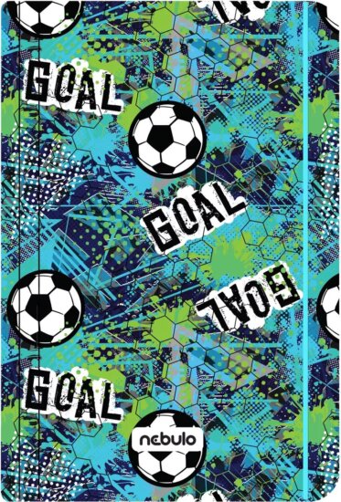 Nebuló Foci A4 Gumis mappa - Mintás