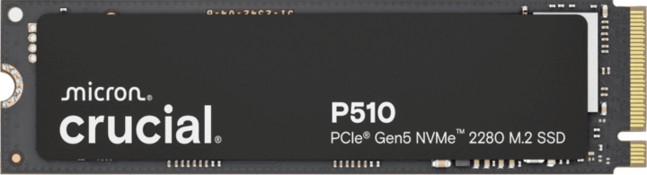 Crucial 2TB P510 Gen5 NVMe PCIe 2280 M.2 SSD
