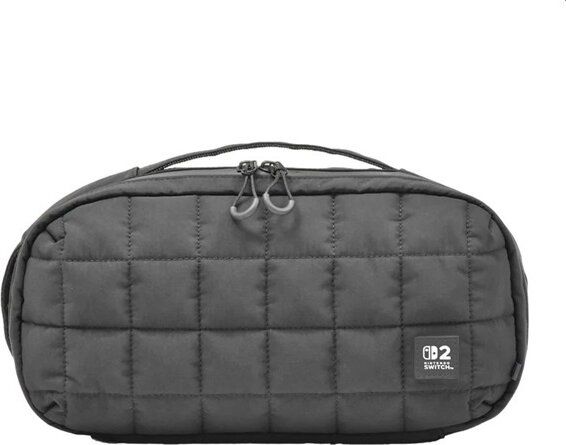 Hori Puff Pouch Nintendo Switch 2 védőtok - Szürke