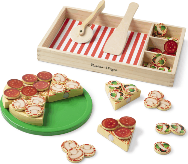 Spin Master 6074863 Melissa & Doug - Pizza Party konyhai játékszett