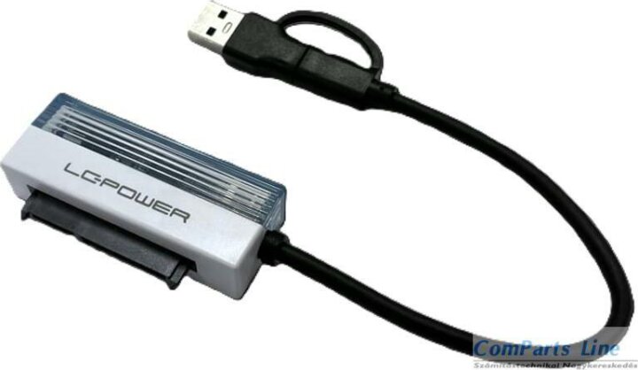 LC-Power USB SATA Átalakító adapter - Szürke LC-Power USB SATA Átalakító adapter - Szürke