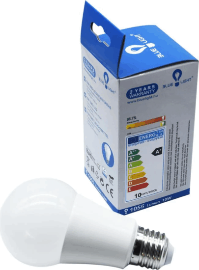 Blue Light LED izzó 10W 1055lm 6500K E27 - Hideg fehér