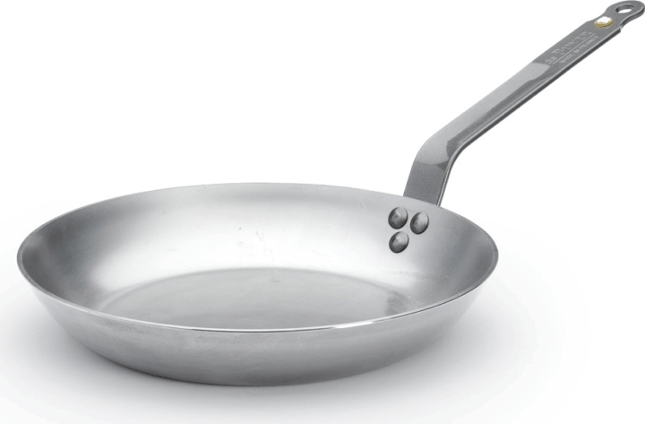 De Buyer Mineral B Acél serpenyő 28cm 1,77L - Ezüst