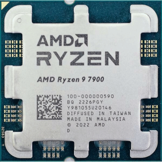 AMD Ryzen 9 7900 3.7GHz Socket AM5 Processzor - Tray