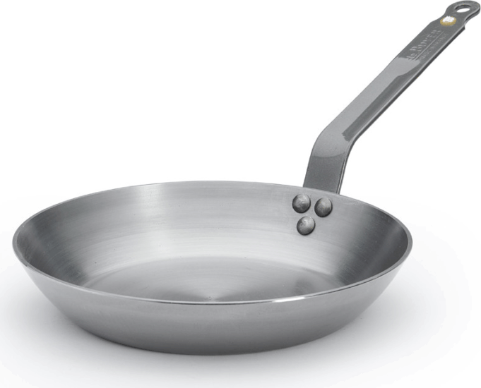De Buyer Mineral B Acél serpenyő 26cm 1,67L - Ezüst