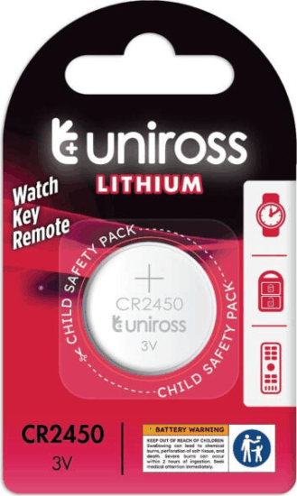 Uniross CR2450 Gombelem (1db/csomag)