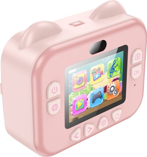 Hoco DV204 Gyerek Digitális Fényképező 0.3Mpx / HD - Rózsaszín