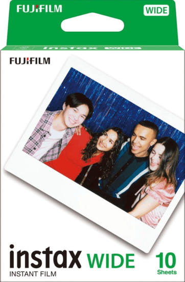 Fujifilm Instax Wide Fényes fehér fotópapír (10 db/csomag)