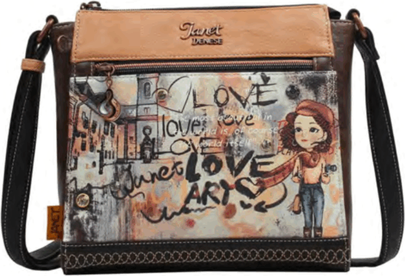 Janet Denese J-088C-Art Gallery Női válltáska