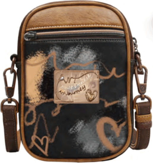 Janet Denese J-010E-Art Gallery női oldaltáska - Mintás