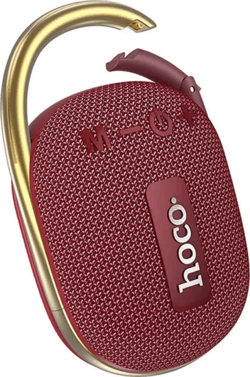 Hoco HC17 Hordozható Bluetooth hangszóró 5W - Bordó