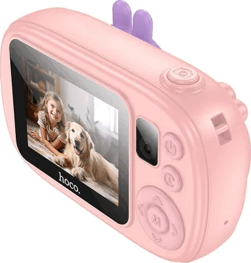 Hoco DV205 Gyerek Digitális fényképezőgép 20Mpx / HD - Rózsaszín