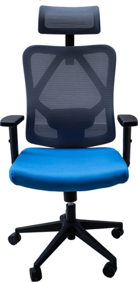 IRISOffice Eclipse Irodai Görgős Forgószék - Szürke / Kék