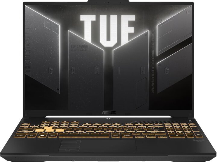 Asus TUF Gaming F16 Laptop Szürke (16" / Intel Core i7-13650HX / 16GB / 1TB SSD / Nvidia GeForce RTX 4060 / Win 11 Pro