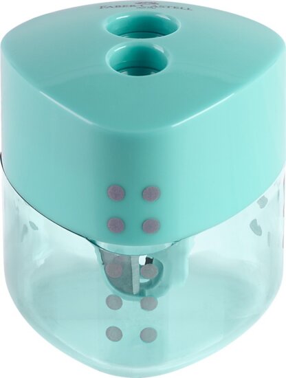 Faber-Castell Grip Kétlyukú asztali hegyező - Többszínű pasztell