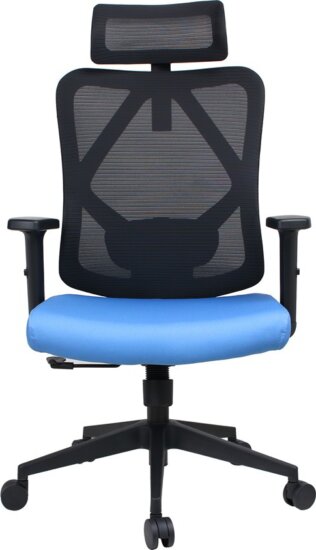 IRISOffice Eclipse Irodai Görgős Forgószék - Fekete / Kék