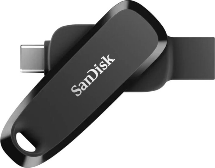 Sandisk 00226773 Flash Drive SB-C / USB-A 3.2 Gen 1 32GB Pendrive - Fekete
