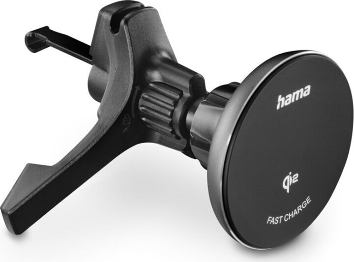 Hama 00201736 QI2-MAGNETIC 15W Vezeték Nélküli Autós Töltő - Fekete