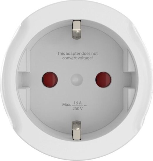 Hama 00223484 EU Svájc/Olasz/Brazil Utazóadapter - Fehér