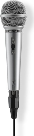 Hama 00046004 Jam-Star XLR Kardioid Vezetékes Karaoke Mikrofon - Fekete