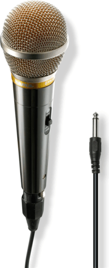 Hama 00046006 Vocal Pro XLR Kardioid Vezetékes Karaoke Mikrofon - Fekete