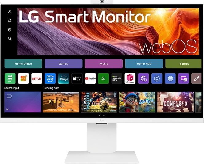 LG 31,5" 32U850SA-W.AEU 16:9 4K UltraHD IPS LED Smart Monitor - Fehér