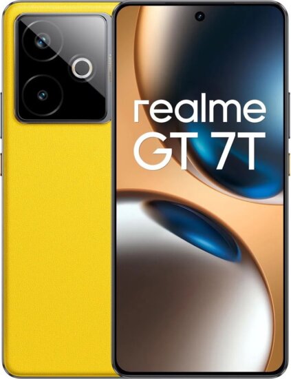 Realme GT 7T 12/256GB 5G DualSIM Okostelefon - Sárga