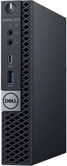 Dell OptiPlex 7070 Micro Asztali Számítógép Fekete (Intel Core i5-9500T / 16GB / 256GB SSD / Win 11 Pro)