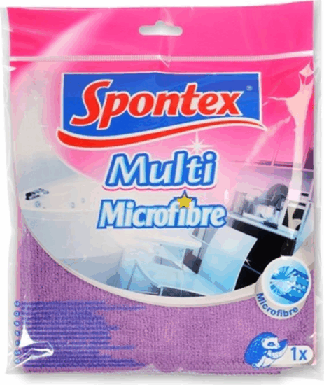 Spontex Multi Mikroszálas törlőkendő 32 x 32 cm - Több színű