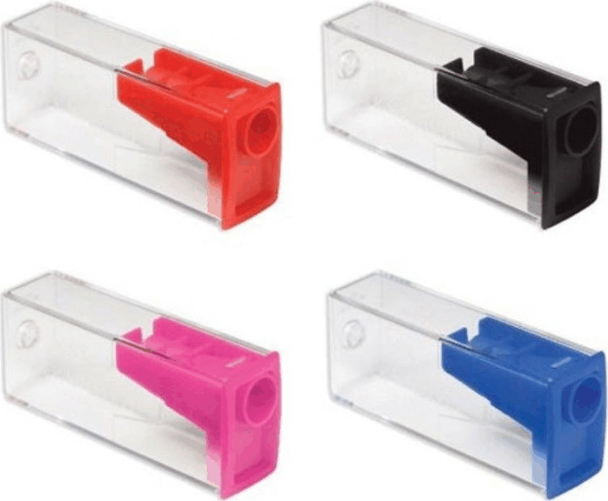 Faber-Castell 125LV Egylyukú Tartályos Hegyező - Átlátszó