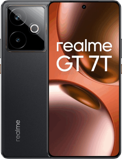 Realme GT 7T 12/256GB 5G Dual SIM Android Okostelefon - Fekete