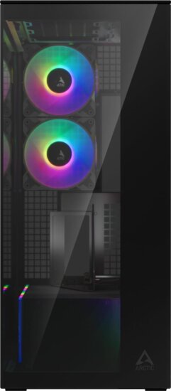 Arctic Xtender VG RGB Midi Torony Számítógépház - Fekete