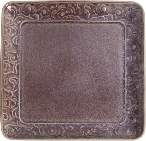 Iris Kerámia virág mintás tányér 21,7cm - Lila Iris Kerámia virág mintás tányér 21,7cm - Lila