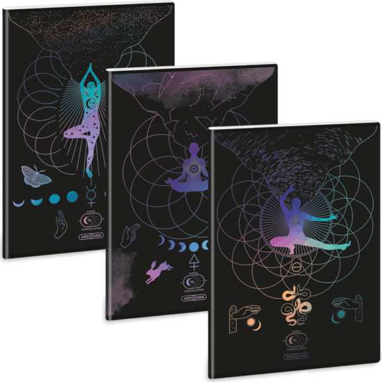 Ars Una Mystic Constellation 40 lapos A4 Sima füzet - Többféle