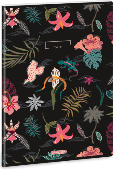 Ars Una Tahiti 40 lapos A4 Sima füzet - Mintás Ars Una Tahiti 40 lapos A4 Sima füzet - Mintás