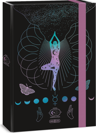 Ars Una Mystic Constellation A4 füzetbox - Mintás