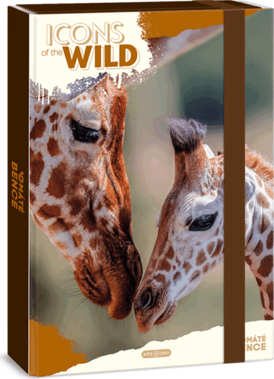 Ars Una Icons of the Wild-Giraffes A4 füzetbox - Mintás Ars Una Icons of the Wild-Giraffes A4 füzetbox - Mintás