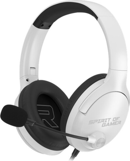 Spirit of Gamer PRO-H4 MultiPlatformos Vezetékes Gamer Fejhallgató Headset - Fehér