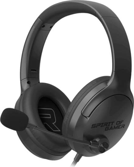 Spirit of Gamer PRO-H4 MultiPlatformos Vezetékes Gamer Fejhallgató Headset - Fekete
