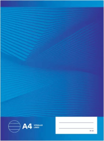 BS 32 lapos A4 81-32 vonalas iskolai füzet - Kék BS 32 lapos A4 81-32 vonalas iskolai füzet - Kék